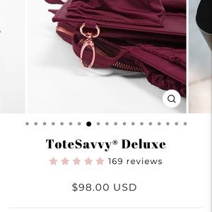 ToteSavvy Deluxe in Merlot